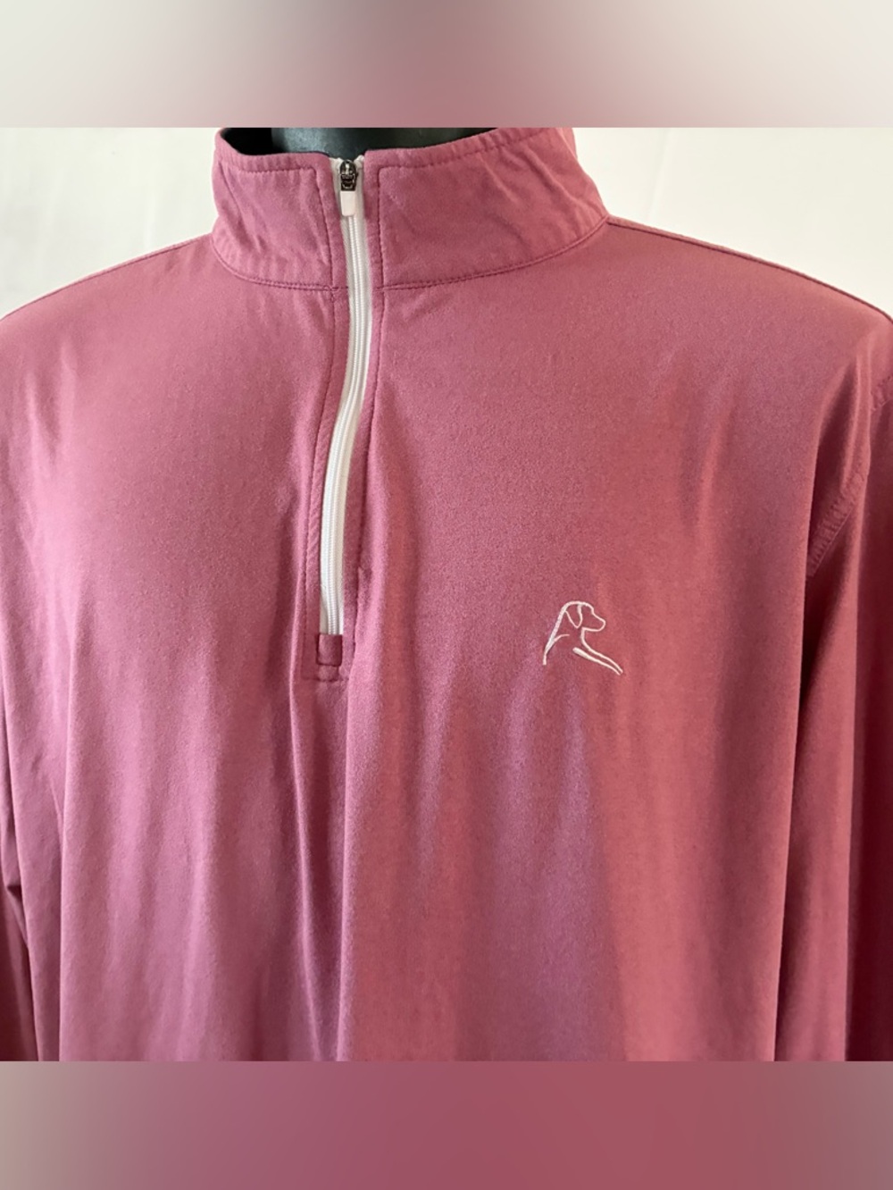 RHOBACK The Heather Performance 1/4 zip
